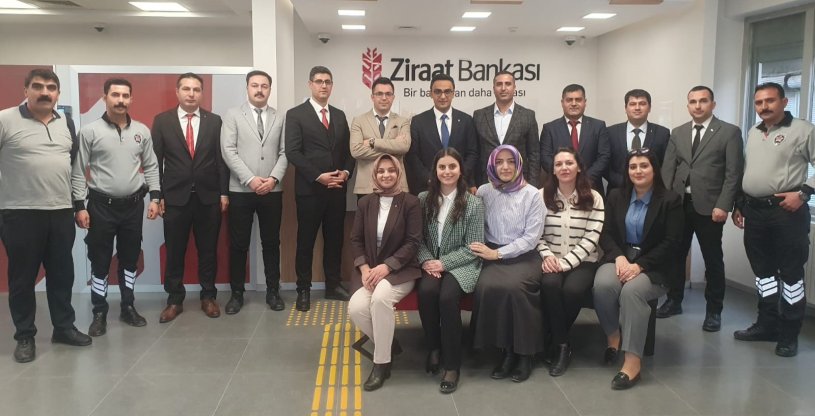 ALPARSLAN, ZİRAAT VE HALK BANKASI BULANIK VE MALAZGİRT ŞUBLERİNİ ZİYARET ETTİ