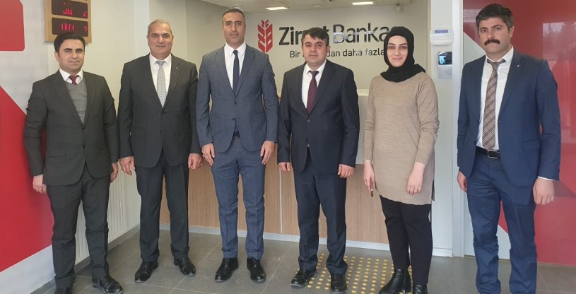 ALPARSLAN, HALKBANK KAZIMKARABEKİR İLE ZİRAAT BANKASI EDREMİT VE BEŞYOL ŞUBELERİNİ ZİYARET ETTİ