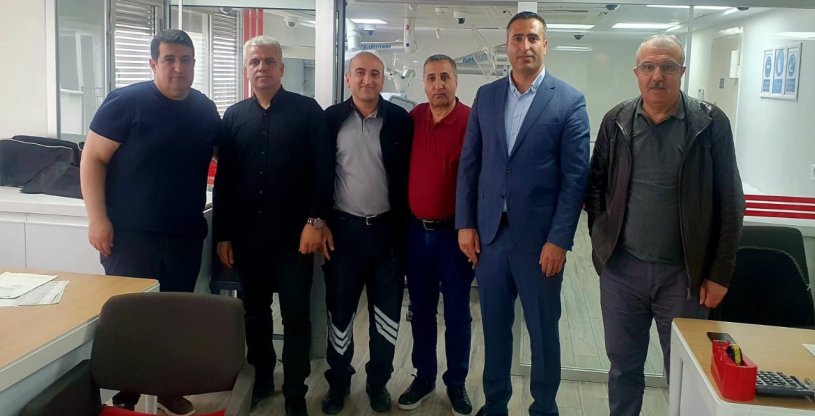 ALPARSLAN, ZİRAAT BANKASI VAN ŞUBELERİNDE ZİYARETLERDE BULUNDU