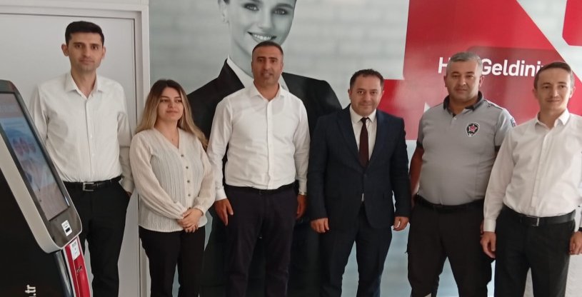 ALPARSLAN, ZİRAAT VE HALK BANKASI MUŞ BULANIK, MALAZGİRT,  ŞUBELERİNİ ZİYARET ETTİ