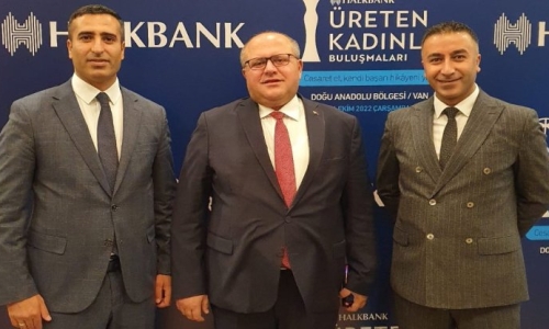 ALPARSLAN, HALKBANK ÜRETEN KADINLAR PROGRAMINA KATILDI