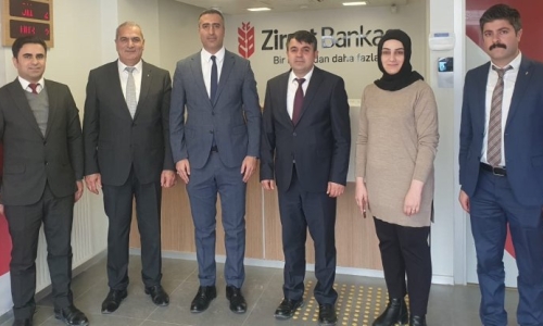 ALPARSLAN, HALKBANK KAZIMKARABEKİR İLE ZİRAAT BANKASI EDREMİT VE BEŞYOL ŞUBELERİNİ ZİYARET ETTİ