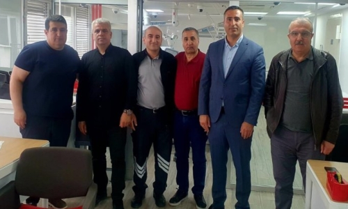 ALPARSLAN, ZİRAAT BANKASI VAN ŞUBELERİNDE ZİYARETLERDE BULUNDU