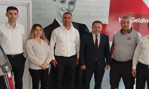 ALPARSLAN, ZİRAAT VE HALK BANKASI MUŞ BULANIK, MALAZGİRT,  ŞUBELERİNİ ZİYARET ETTİ